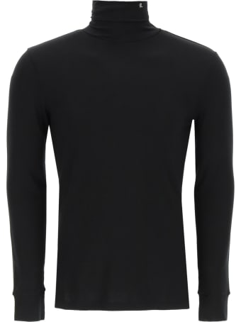 Raf Simons High Neck Jersey Sweater