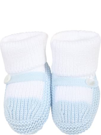 Little Bear Multicolor Baby Bootee For Babyboy