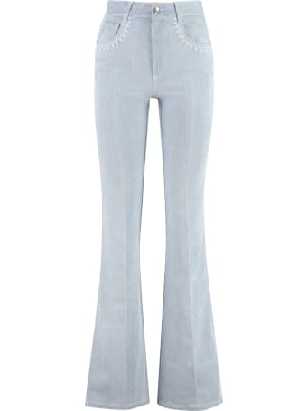 Chloé 5-pocket Bootcut Jeans