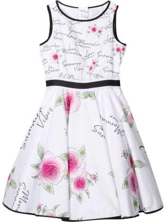 Monnalisa White Dress