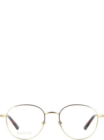 Gucci Gucci Gg0392o Gold Glasses