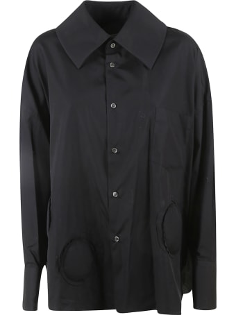 Comme des Garçons Comme des Garçons Patch Detail Oversized Shirt