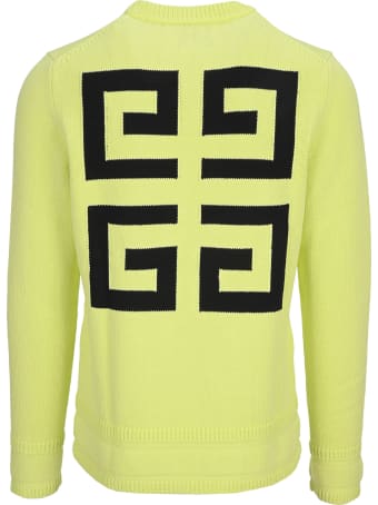 Givenchy 4g Intarsia Knitted Logo Jumper
