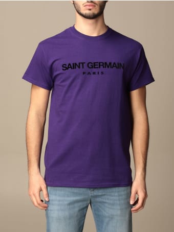 Backsideclub T-shirt Germain Backsideclub T-shirt In Cotton With Print