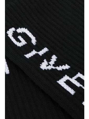 Givenchy Socks In Black Cotton