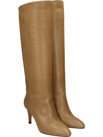 The Seller High Heels Boots In Beige Leather
