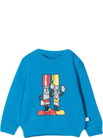 Stella McCartney Kids Newborn Blue Sweatshirt