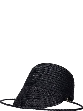 Kate Cate Hats In Black Wool And Polyamide