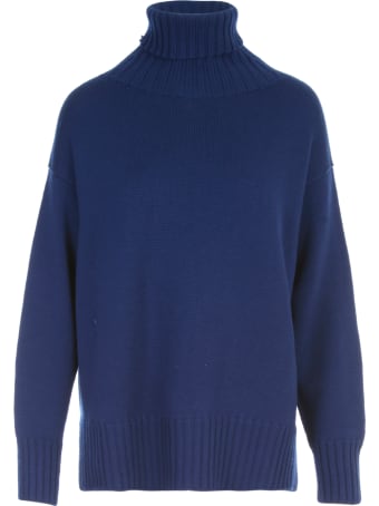 Drumohr Turtle Neck L/s Sweater W/slits