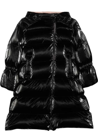 Moncler Moncler Enfant Unisex Black Down Jacket