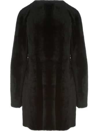 DRM Midi Shearling Coat