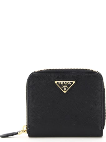 Prada Small Zip-around Wallet
