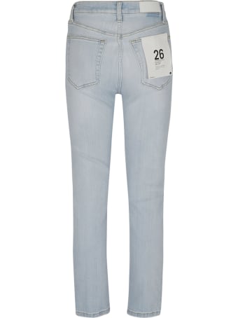 RE/DONE 90's High Rose Ankle Crop Jeans