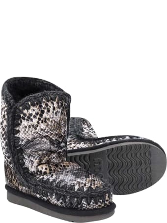 Mou Gray Eskimo Boots