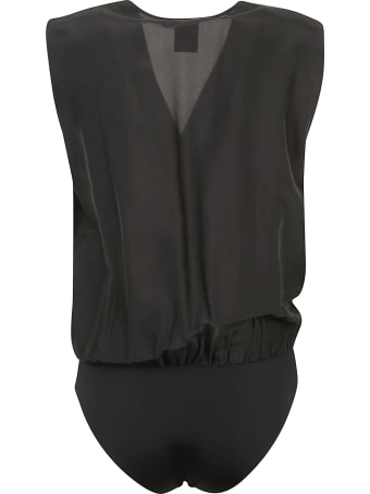 Pinko V-neck Sleeveless Bodysuit