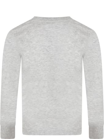 Levi's Grey T-shirt For Kids With Logo