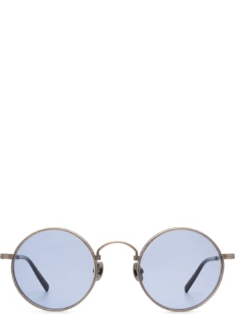 Matsuda Matsuda M3100 Antique Silver / Navy Sunglasses