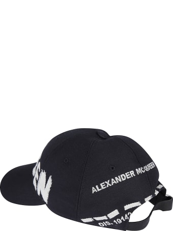Alexander McQueen Logo Print Baseball Cap