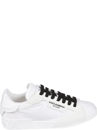 Dolce & Gabbana Embossed Side Logo Sneakers