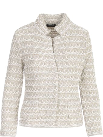 Anneclaire Lurex Guru Neck L/s Jacket