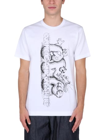 Comme des Garçons Shirt Crew Neck X Kaws T-shirt