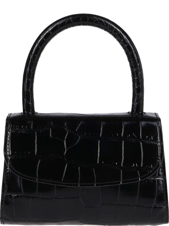 BY FAR Black Leather Miranda Mini Bag