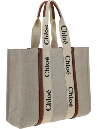 Chloé X Mifuko Woody Large Tote Bag