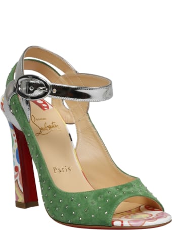 Christian Louboutin Loopinga Toe Plume Sandals