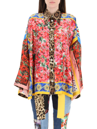 Dolce & Gabbana Printed Shirt Silk