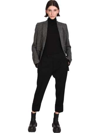 Sapio Knitwear In Black Wool