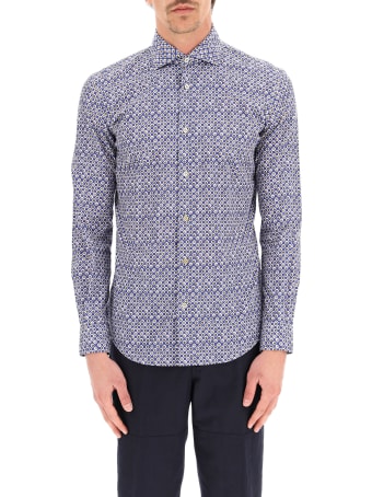 Vincenzo Di Ruggiero Patterned Cotton Shirt