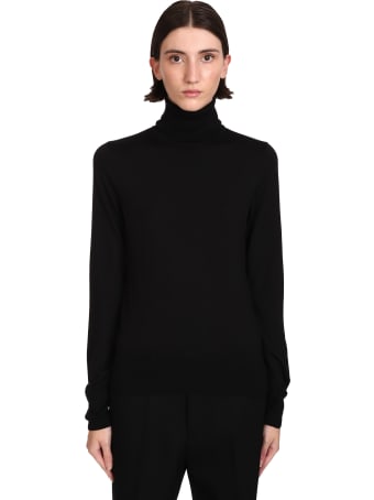 Sapio Knitwear In Black Wool
