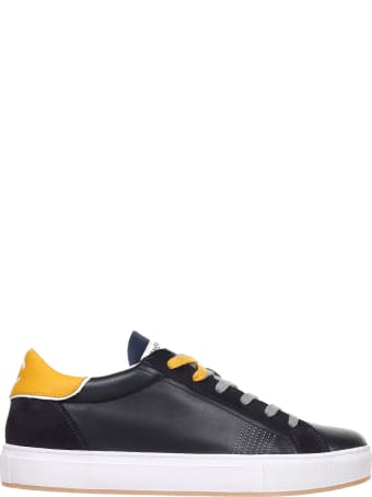 Crime london Sneaker In Blue Leather