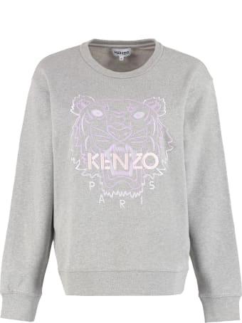 Kenzo Cotton Crew-neck Sweatshirt
