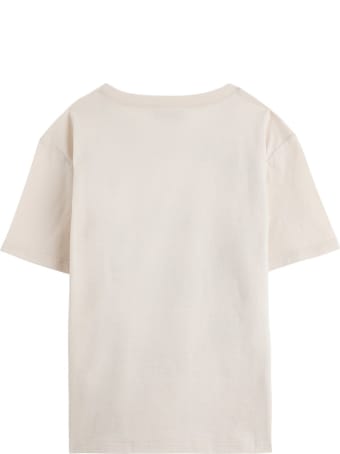 Gucci Cotton T-shirt With Print And Logo