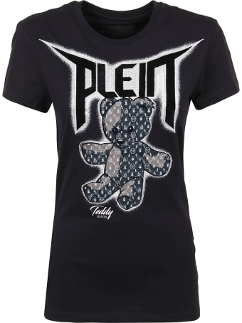 Philipp Plein T-shirt Round Neck Ss Teddy Bear