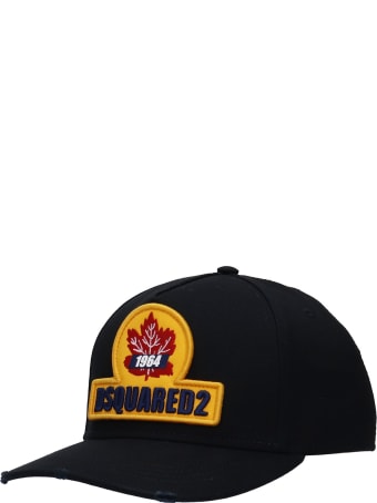 Dsquared2 Hats In Black Cotton