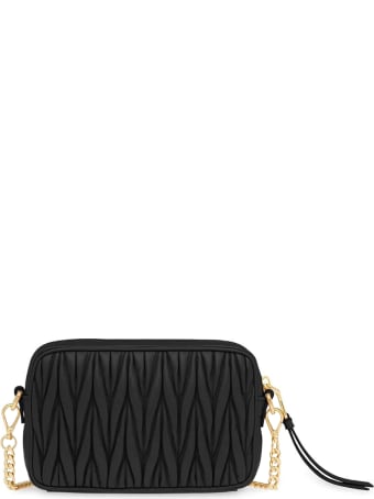 Miu Miu Matelasse Bandoleer Bag