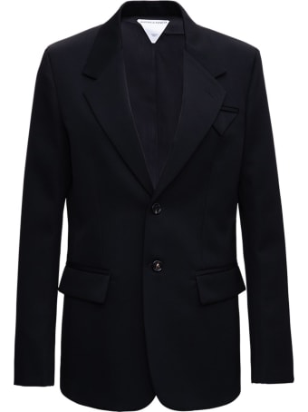 Bottega Veneta Grain De Poudre Wool Blazer
