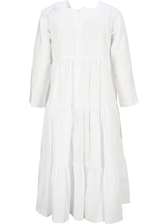 Comme Des Garçons Girl Tiered Cotton Dress