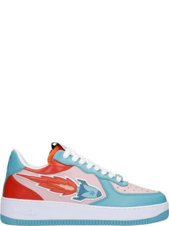 Enterprise Japan Sneakers In Rose-pink Leather