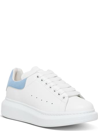 Alexander McQueen Oversize Sneakers In White Leather