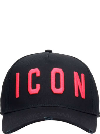 Dsquared2 Hats In Black Cotton