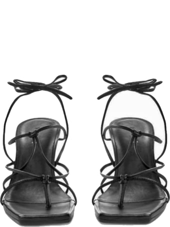 Vic Matié Vic Matiè Black Spool Sandal