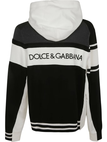 Dolce & Gabbana Layered Hooded Sweatshirt