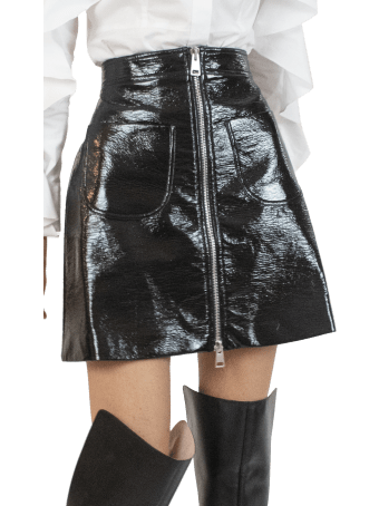 Sara Battaglia Zipped Skirt