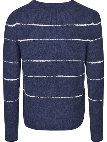 Officine Générale Stripe Sweatshirt