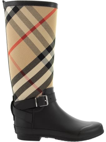 Burberry Simeon - Tartan Rain Boots