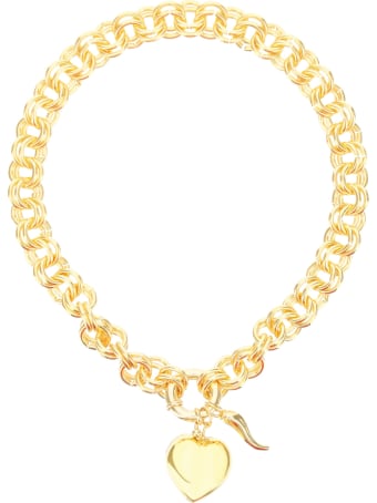 Timeless Pearly Chain Necklace With Pendants