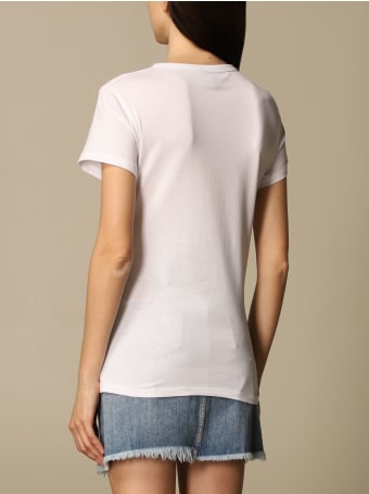 Just Cavalli T-shirt Just Cavalli T-shirt With Big Logo